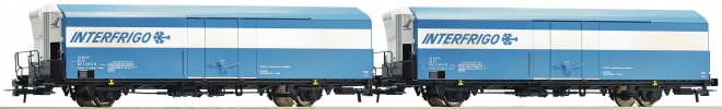 Set of 2 Refrigerator car Interfrigo<br /><a href='images/pictures/Roco/221344.jpg' target='_blank'>Full size image</a>